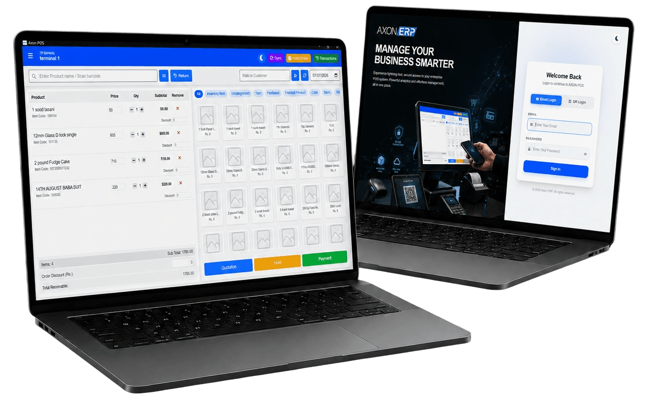 Hybrid Offline Axon POS