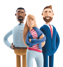 Online developer community illustration